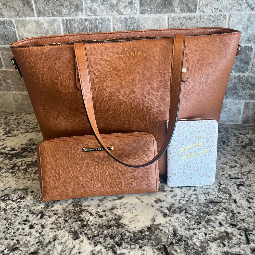 Poppy & Peonies Go Getter Tote